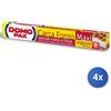 Domopak 4x Domopak Carta Forno 8 Mt. Goffrata Made In Italy
