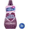 Felce azzurra 3x Felce Azzurra Ammorbidente Mon Amour 650 Ml. Concentrato Ninfea