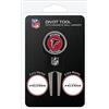 Team Golf NFL Houston Texans Divot Tool Pack con 3 marcatori per Palline da Golf Divot Tool con 3 marcatori per Palline da Golf, marcatori Sono Rimovibili magnetici Double-Face Smalto