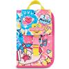 Mitama Astuccio Scuola 4 Zip, Fucsia, Portapenne Triplo Scomparto Completo Di Penne, Matite, Colori, Accessori Zaino, Scuola Elementare, Bambina