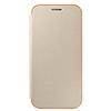 SAMSUNG EF-FA320PFEGWW NEON FLIP COVER ORIGINALE PER GALAXY A3 (2017) GOLD, NEW