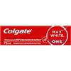 COLGATE DENTIFRICE BIANCO 1 TINTA MAX WHITE ONE 75ML - Rimuove fino al 100% delle macchie superficiali