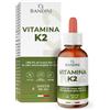 Bandini® Vitamina K2 30ml Gocce MK-7 | 200 mcg per Goccia | Olio Extravergine