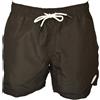 Bikkembergs SG Boxer mare uomo BIKKEMBERGS reversibile 2 in 1 piscina swimwear tasche latera