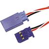 Robbe Prolunga servo GOLD Futaba 100cm 2x20awg-0,5mmq-1x26awg-0,14mmq, trecciato