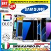 Samsung DISPLAY LCD+TOUCH SCREEN+FRAME ORIGINALE PER SAMSUNG GALAXY S7 EDGE G935F VETRO