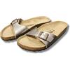 BIRKENSTOCK Sandali da donna Birkenstock Madrid beige ciabatte in Birko Flor taglia 39