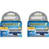 Satinex Compatible-3 Testine Di Ricambio A 3 Lame (3 Pz Compatibili Con Manici Gillette Mach - 3-30 Gr (Confezione da 2)