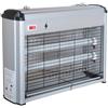 ZANZARIERA ELETTRICA FULMINA ZANZARE MOSCHE LANTERNA 20 W LAMPADA 2 BULBI