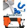 PS STORE Kit Sparachiodi + Graffette + Tubo Aria Compressa Spillatrice Graffettatrice