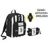 Juventus ZAINO JUVENTUS SEVEN + ASTUCCIO BUSTINA ROUND + OROLOGIO SCHOOLPACK Originale