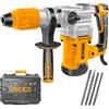 Ingco Martello demolitore Trapano Tassellatore Rotativo Sds Max 1600 W Valigetta Ingco