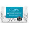 LILLYDOO Salviettine LILLYDOO gettabili nel WC, 60 pz, delicate sulla pelle | Tessuto 100% senza plastica, zero profumi: pensate per la massima igiene intima di neonati e bambini.