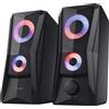 ‎Trust Trust Gaming GXT 606B Javv Casse PC Gaming 2.0 con Illuminazione LED RGB, 12W (6