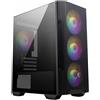 MSI Case PC Midi Tower colore Nero, Trasparente - MAG FORGE M100R