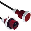 Electraline 46138 Prolunga industriale in Neoprene 10M H07RN-F 4G2.5mm, Spina/Presa Industriale IP67