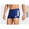 adidas BOXER ADIDAS DA NUOTO 3-STRIPES 2-INCH JN6536 - col. blu