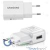 Samsung CARICABATTERIA DA RETE FAST CHARGER PER SAMSUNG EP-TA200 15W BIANCO BULK