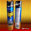 Johnson 5 Pezzi Raid Spray Fiori d'arancio Mosche e Zanzare Insetticida Azione Rapida