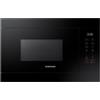 SAMSUNG FORNO MICROONDE INCASSO MG22M8254AK GRILL 22LT NERO VETRO TOUCH