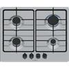 Bosch Serie 4 PGP6B5K85 , Piano cottura a gas, 60 cm, Acciaio inox