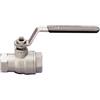 Guidi Valvola a sfera inox per impianto idrico barca, Femmina-Femmina, da 1/4" a 1"1/2