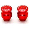 Secraft Cappucci alluminio ROSSI per interruttori TX (2 pz)