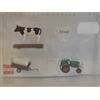 Busch 40054 set Trattore Kramer KL II con rimorchio e mucca 1/87