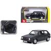 Bburago VOLKSWAGEN GOLF MK1 GTI 1979 Bburago Scala 1:24 MODELLINO AUTO CLASSIC...