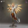 Bulkamancer Mercy Overwatch modello stampato in resina 3D Figurino da assemblare FAN ART