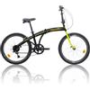 CASCELLA BICI BICICLETTA CASCELLA POCKET PIEGHEVOLE 24' SHIMANO 6V