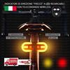 TOPBIKE Frecce Bici Bicicletta Monopattino MTB Indicatori Direzione telecomando wireless
