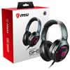 MSI Immerse GH50 Auricolare Cablato A Padiglione Giocare Nero
