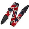 Levy's, MDP-CA MDP-UK Tracolla in poliestere United Kingdom Flag 2, Larghezza: 2 (5.08 cm), Lunghezza Regolabile fino a 65 (165.1 cm), Colore United Kingdom Flag