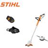 STIHL Decespugliatore STIHL FSA 30 a batteria AS2 testina polycut e caricabatteria