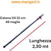 Bluebird Potatore asta BLUEBIRD PCS 23 - 08 a Batteria 21 V Lunghezza 230 cm peso 2,3 kg