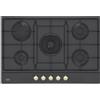 Beko Piano Cottura Beko 5 Fuochi a Gas 75 cm Incasso 1 Wok Ghisa HIAW 75224 SAR