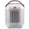 Senza Marca/Generico DeLonghi Capsule HFX30C18.IW Stufetta Con Elettroventola 1800W Marrone Bianco 01