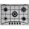 DeLonghi Piano Cottura A Gas 5 Zone 1 Bruciatore Tripla Corona 68 Cm YAF57ASV