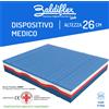 Baldiflex MATERASSO MEMORY 120X190 PIAZZA E MEZZO H 26 CM 12 ZONE SWEET DISPOSITIVO MEDICO