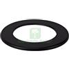UTENSILERIA 1PZ ANELLO DA PARETE PER STUFA A LEGNA PORCELLANATO PLUS LIGHT COL. NERO OPACO :