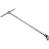 CHIAVE BUSSOLA 8 MM DOPPIO SNODO TESTA SNODABILE MANIGLIA A T LUNGA 44 CM