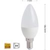 Univers Lampadina led 8 w oliva candela luce bianca calda naturale risparmio energia e14