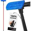 Tyroler Bright Tools Tyroler Lavavetri Telescopico Professionale 2-In-1 | Bastone Telescopico per Pul