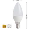 Univers Lampadina led 8 w oliva candela luce bianca calda naturale risparmio energia e14