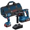 Bosch Professional Combo Kit GSB 18V-45 GBH 18V-22 1014276-Bosch
