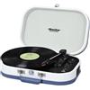 Trevi TT 1020 BT Giradischi Stereo Vintage Portatile Con Bluetooth Mp3 Usb E Fun