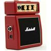 MARSHALL MS-2R RED Mini Amplificatore a Batteria Per iPhone iPad Mac Pc Android