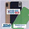 Per Apple SCOCCA VETRO POSTERIORE per IPHONE XS - XS MAX BACK COVER COMPLETA DI VETRINO