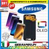 Samsung DISPLAY LCD+TOUCH SCREEN OLED PER SAMSUNG GALAXY A5 2017 SM-A520 PARI ORIGINALE